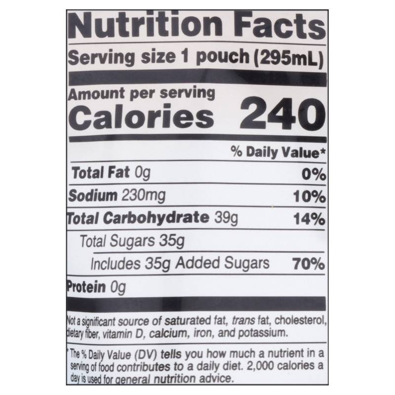 Dailys Frozen Pina Colada 10oz Pouch