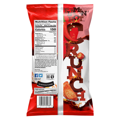 Lay's Flamin' Hot Kettle Cooked Potato Chips 8oz