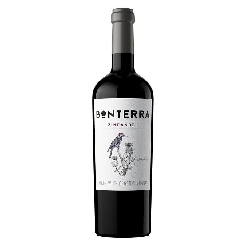 Bonterra Organic Red Zinfandel 750 ml 14.7% ABV