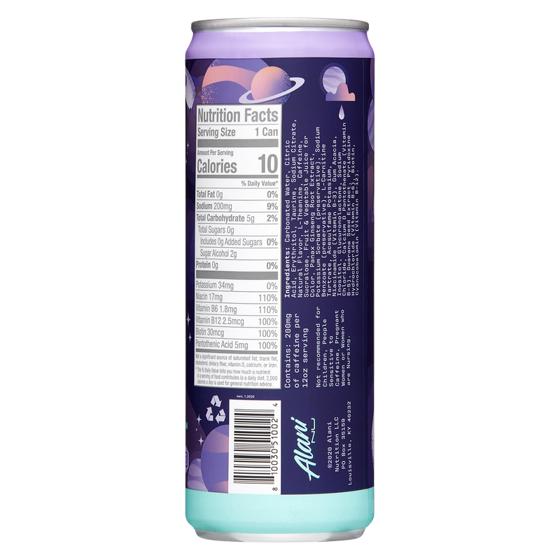 Alani Energy Cosmic Stardust 12oz Can