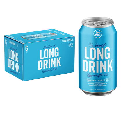 Long Drink Traditional 6pk 12oz Can 5.5% ABV