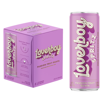 Loverboy Passionfruit Guava Spritz 4pk 250ml Can 6.0% ABV