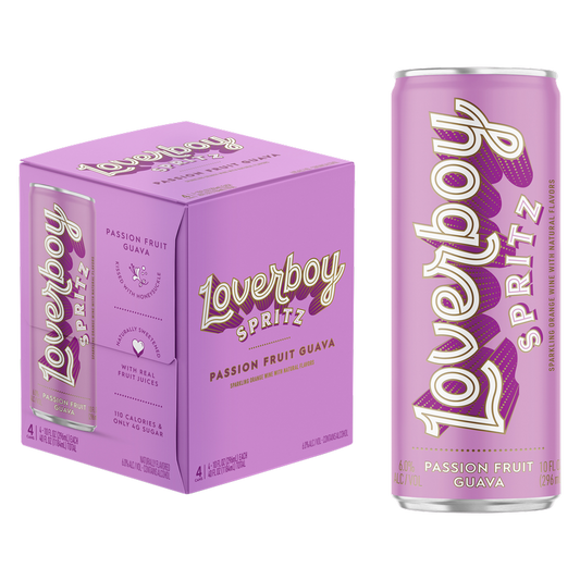 Loverboy Passionfruit Guava Spritz 4pk 250ml Can 6.0% ABV