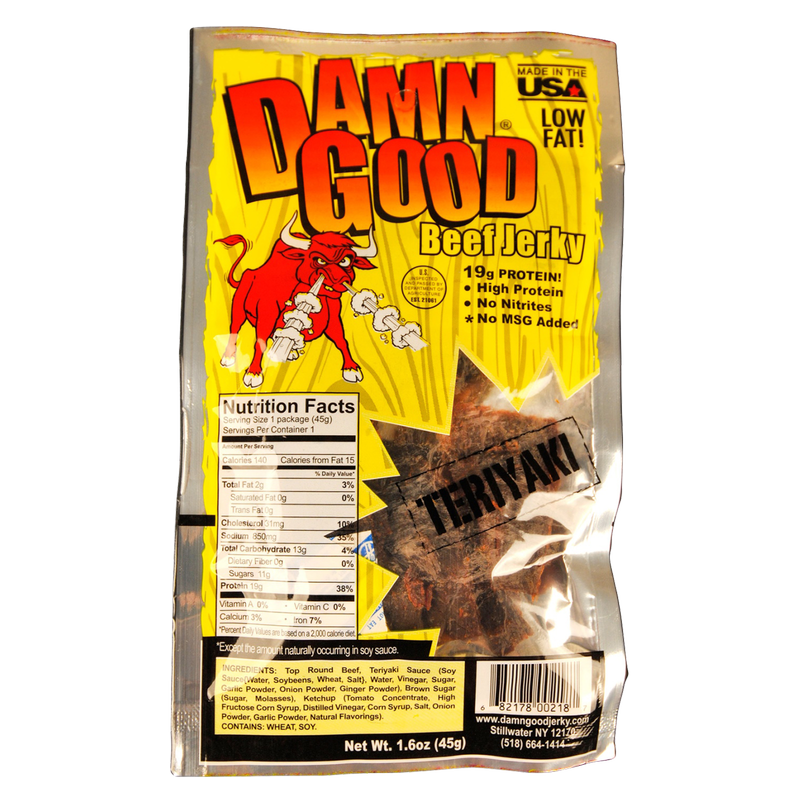 Damn Good Teriyaki Beef Jerky 1.6oz