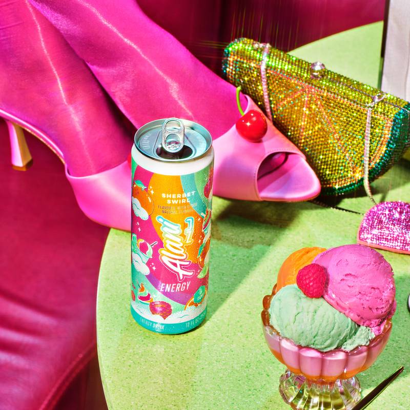 Alani Energy Sherbert Swirl 12oz Can