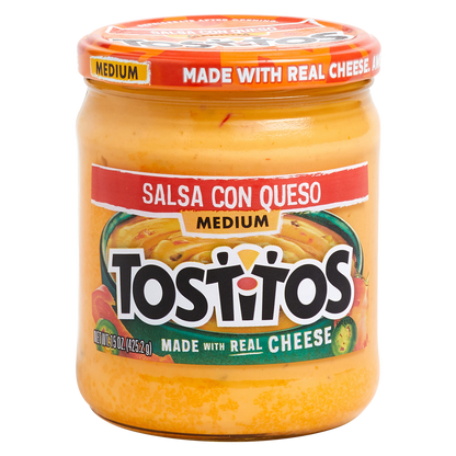 Tostitos Medium Salsa con Queso Dip 15oz