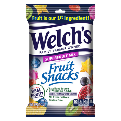 Welch's Fruit Snacks Superfruit Mix, 5oz