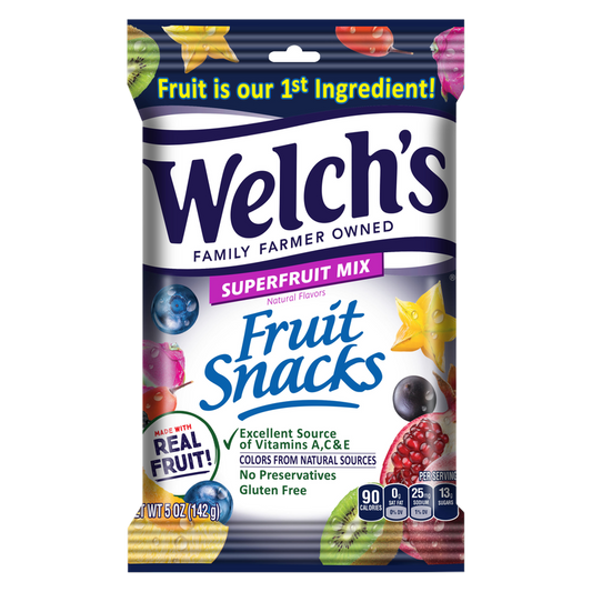 Welch's Fruit Snacks Superfruit Mix, 5oz