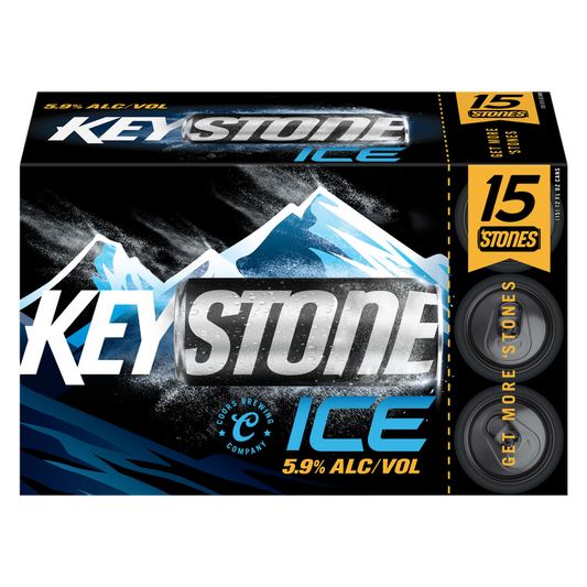 Keystone Ice 15pk 12oz Can 5.9% ABV