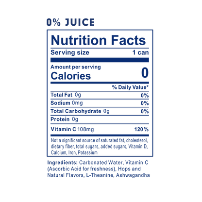 HOP WTR Ginger Limeaid 6pk 12oz Can