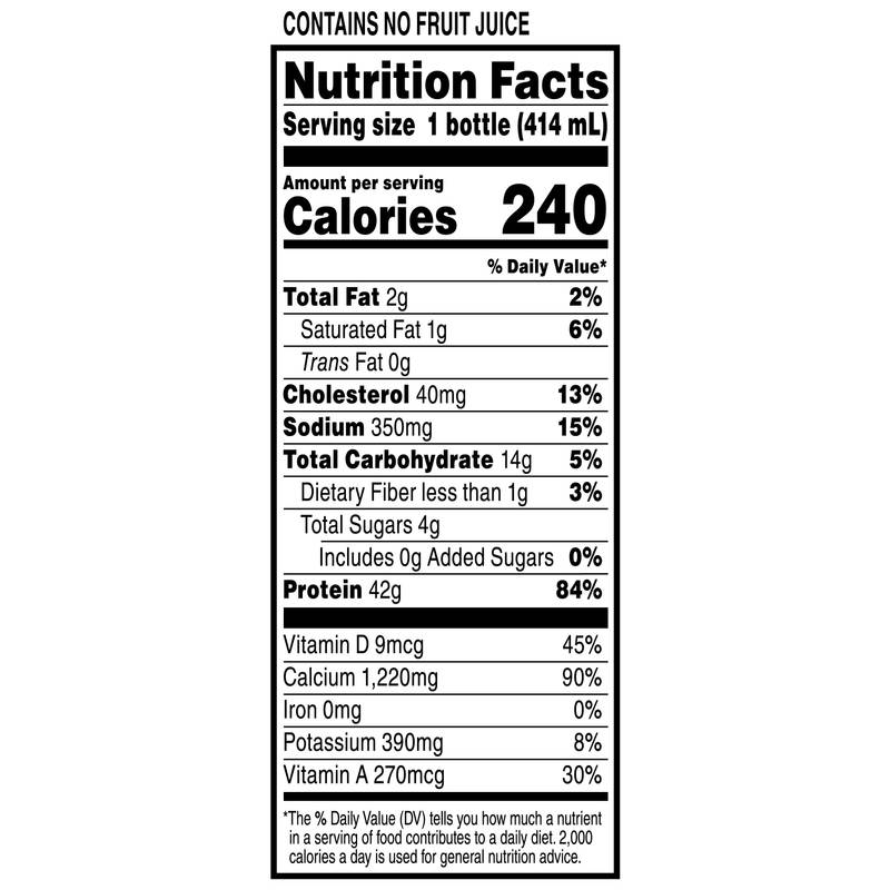 Muscle Milk PRO Strawberries N Creme High Protein Shake with Ultra-Filtered Milk 14oz Btl