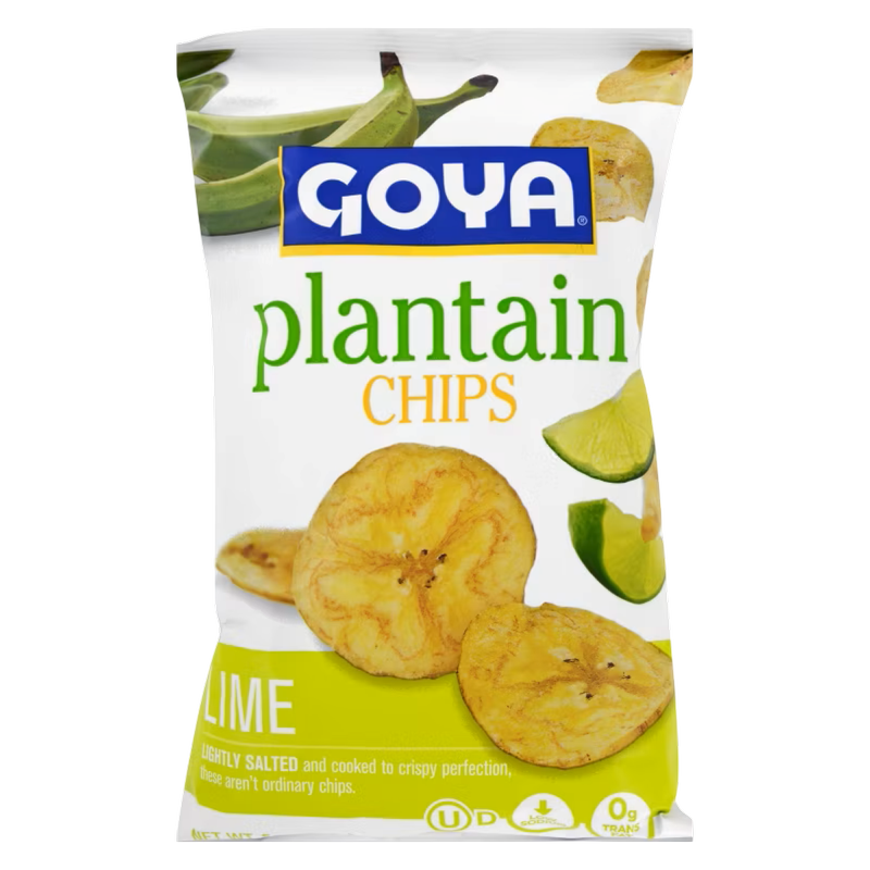 Goya Lime Plantain Chips, 5 oz