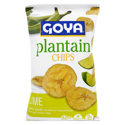 Goya Lime Plantain Chips, 5 oz