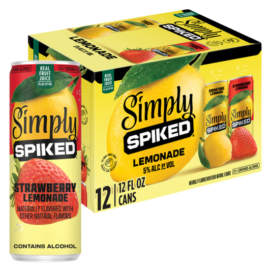Simply Spiked Lemonade Variety Pack 12pk 12oz Can 5.0% ABV