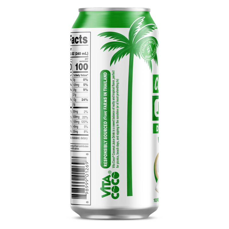 Vita Coco Coconut Juice 16.9oz Can