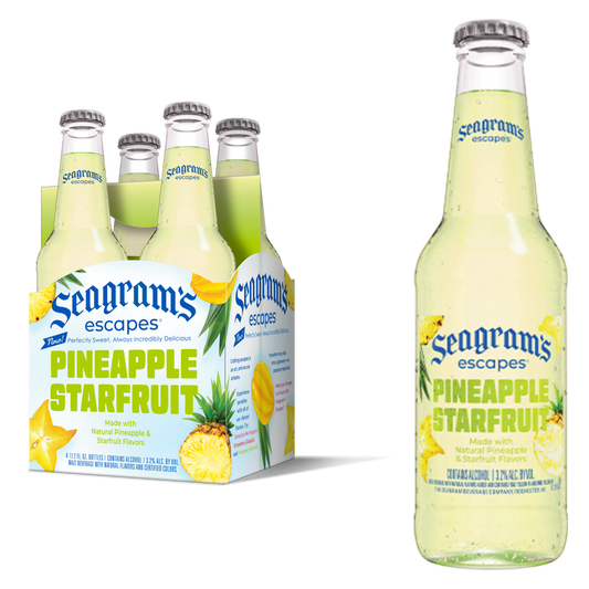Seagram's Escapes Pineapple Starfruit 4pk 11.2oz Btl