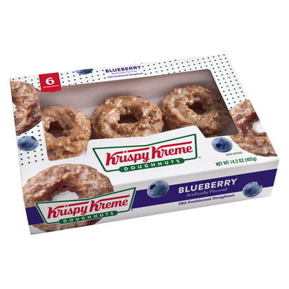 Krispy Kreme® Blueberry Old-Fashioned Doughnuts