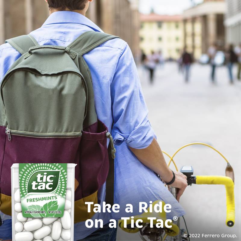 Tic Tac Freshmint Breath Mints, On-The-Go Refreshment, 1 oz, Single Pack