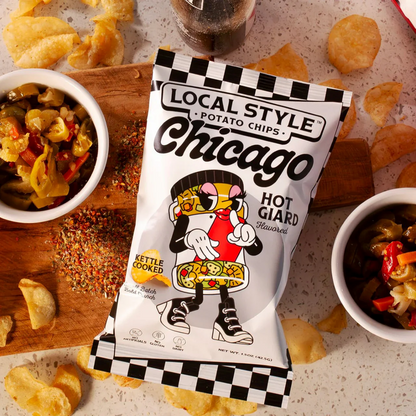 Local Style Hot Giard Potato Chips, 1.5 oz