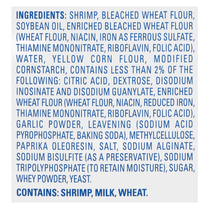 SeaPak Frozen Oven Crispy Breaded Popcorn Shrimp 18oz