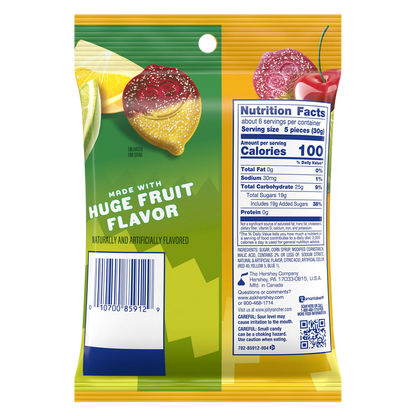 Jolly Rancher Sour Lemonade Stand Gummies, 6.5 oz