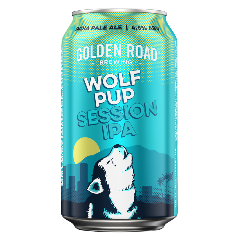 Golden Road Wolf Pup 6pk 12oz Can 4.5% ABV