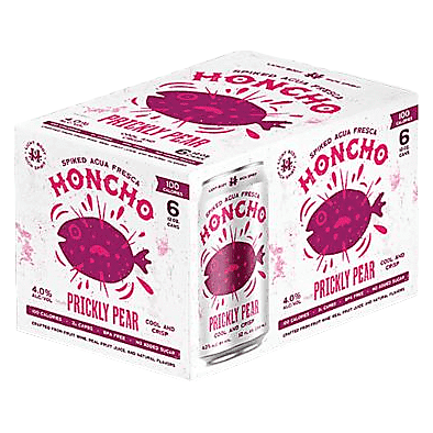 Honcho Agua Fresca Prickly Pear 6pk 12oz Can