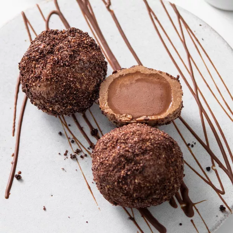 Doughlicious Chocolate Truffle Cookie Dough & Gelato Bites 6ct