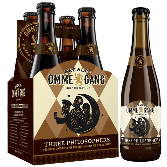 Ommegang Three Philosophers Belgian Style Quadruple 4pk 12oz Btl 9.7% ABV