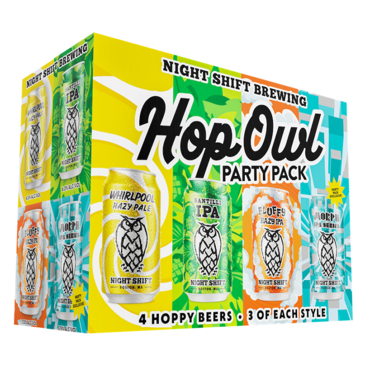 Night Shift Hop Owl Variety Pack 12pk 12oz Can