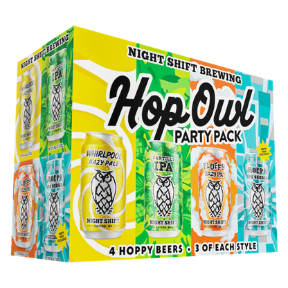 Night Shift Hop Owl Variety Pack 12pk 12oz Can