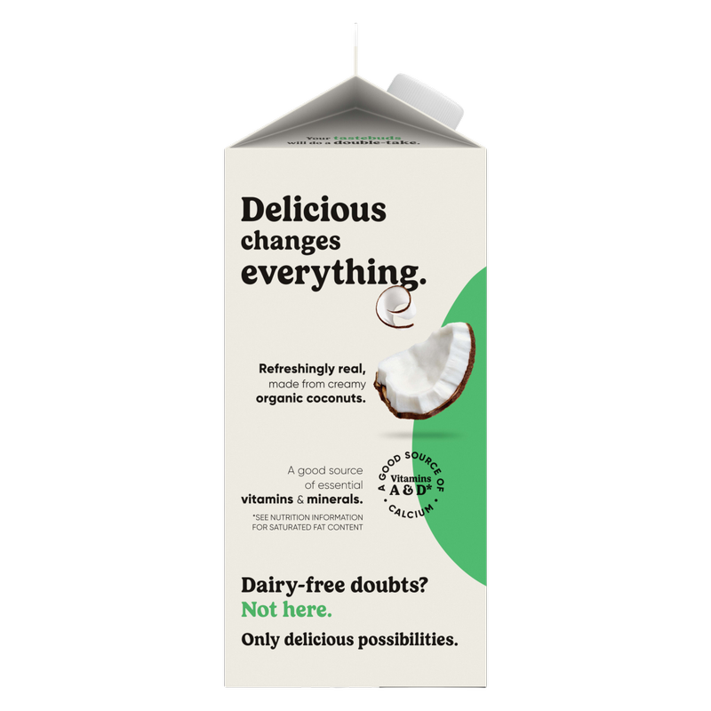 So Delicious Organic Unsweetened Coconut Milk 64oz