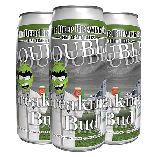 Knee Deep Double Breaking Bud  (4PKC 16 OZ)