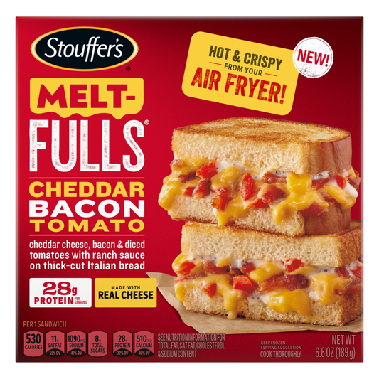Stouffer's Meltfulls Cheddar, Bacon, Tomato