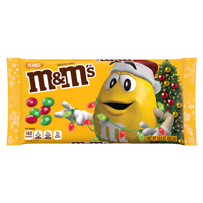M&M’s Holiday Peanut Chocolate Candies 10oz