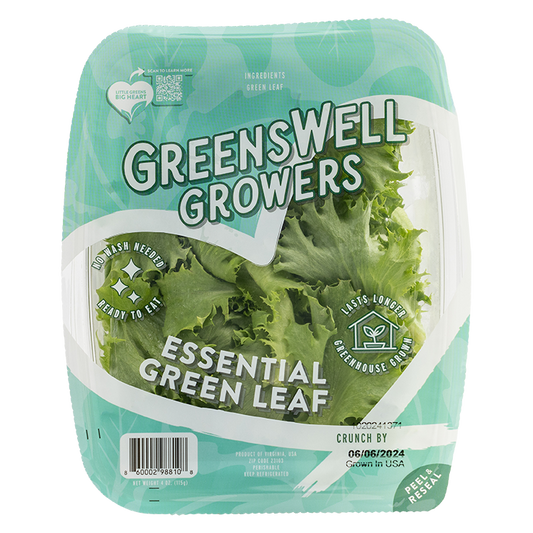 Greenswell Growers Essential Green Leaf Lettuce - 4oz