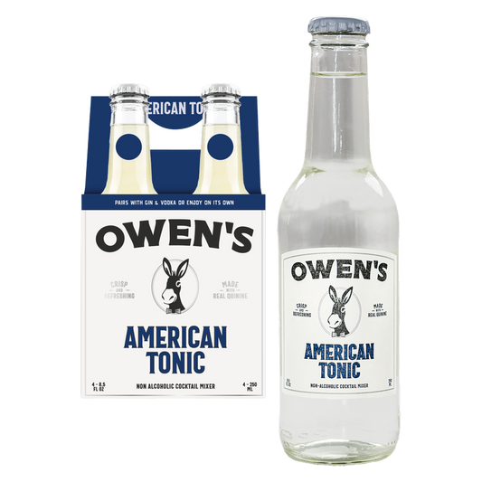 Owen's American Tonic 4pk 250ml Glass Btl