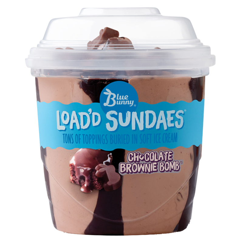 Blue Bunny Brownie Bomb Load'd Sundae 8.5oz