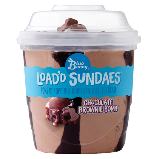 Blue Bunny Brownie Bomb Load'd Sundae 8.5oz