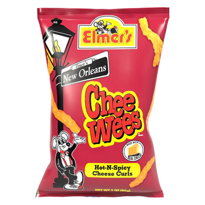 CheeWees - Hot n Spicy, 3 oz