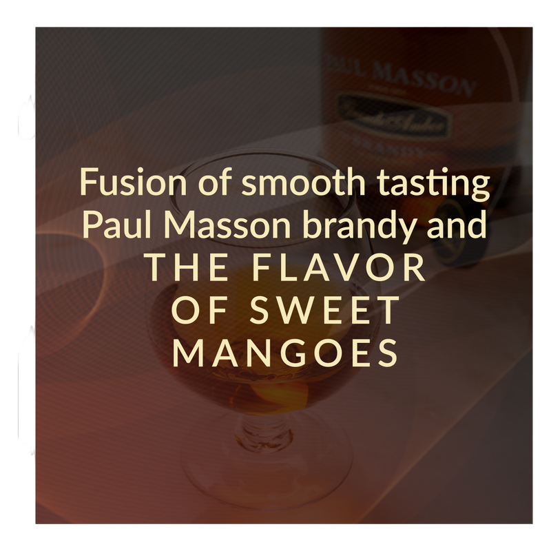 Paul Masson Grande Amber Mango Brandy 750ml (70 proof)