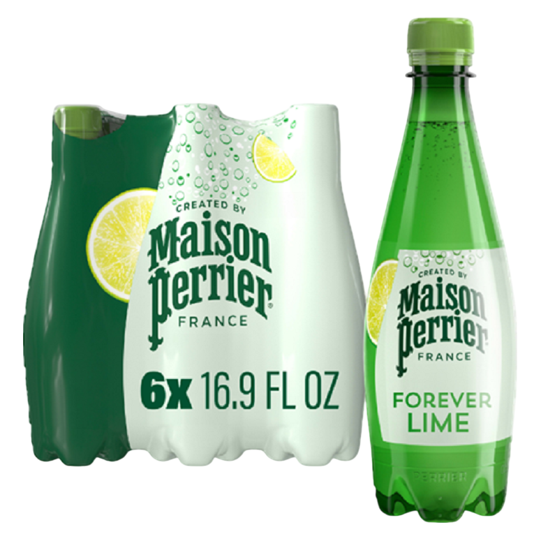 Maison Perrier Lime Sparkling Water 6pk 500ml Btl