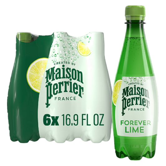 Maison Perrier Lime Sparkling Water 6pk 500ml Btl