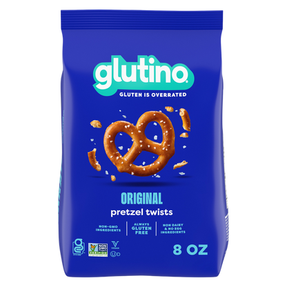 Glutino Original Pretzel Twists, 8 oz