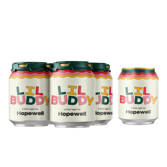 Hopewell Brewing Lil Buddy 4pk 8oz Can 4.2% ABV
