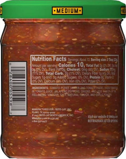 Tostitos Medium Chunky Salsa 15.5oz
