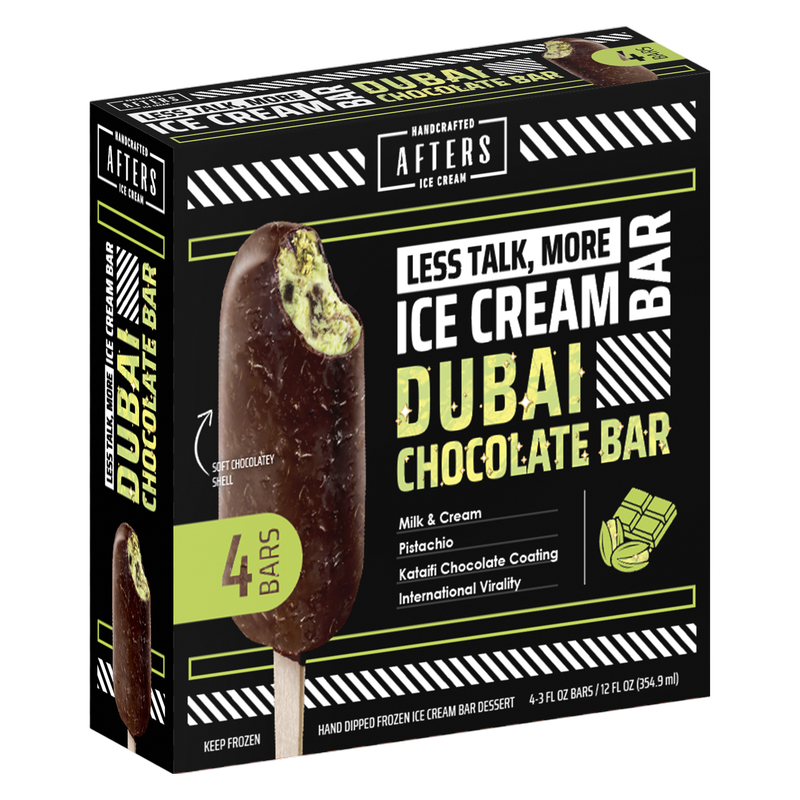 After's Dubai Chocolate Ice Cream Bars 4pk