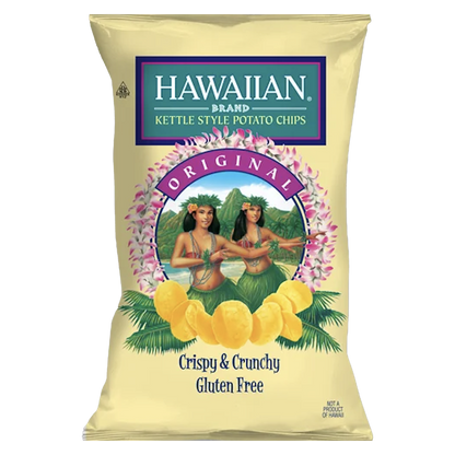 Hawaiian Original Kettle Style Potato Chips 13oz