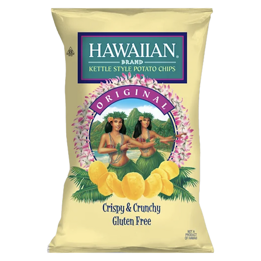 Hawaiian Original Kettle Style Potato Chips 13oz