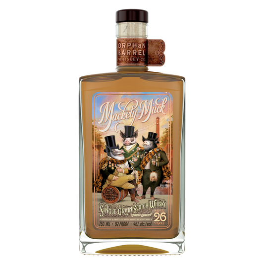 Orphan Barrel Muckety-Muck 26 Year Old Single Grain Scotch Whisky, 750 mL